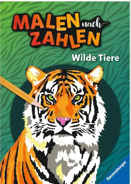 Malen nach Zahlen - Wilde Tiere