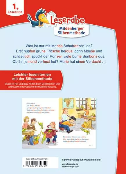 Leserabe mit Mildenberger Silbenmethode - Der verhexte Schulranzen