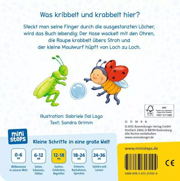 ministeps: Lustige Kribbel-Krabbel Tiere