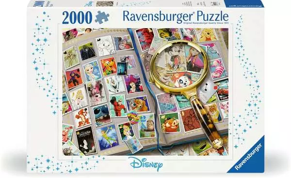 Puzzle 2000 Teile - Meine liebsten Briefmarken