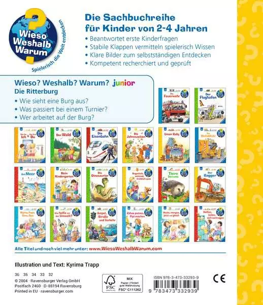 Ravensburger Wieso? Weshalb? Warum? junior. Band 4 - Die Ritterburg