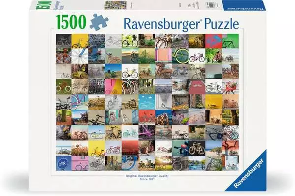Puzzle 1500 Teile - 99 Fahrräder und mehr..