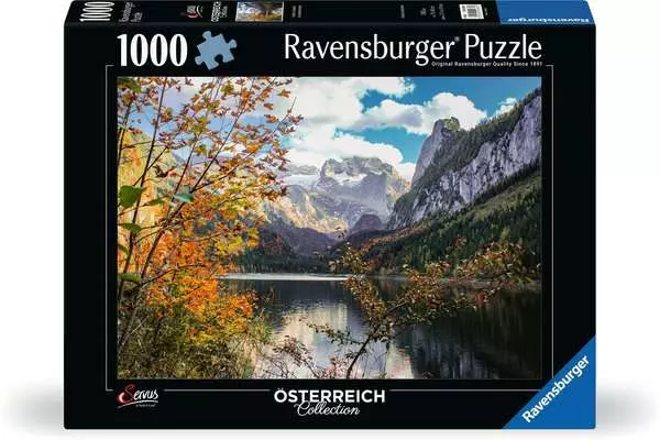 Puzzle 1000 Teile - Vorderer Gosausee mit Dachsteinmassiv