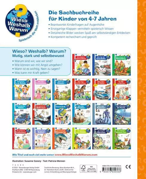 Ravensburger Wieso? Weshalb? Warum? Band 51 - Mutig. stark und selbstbewusst