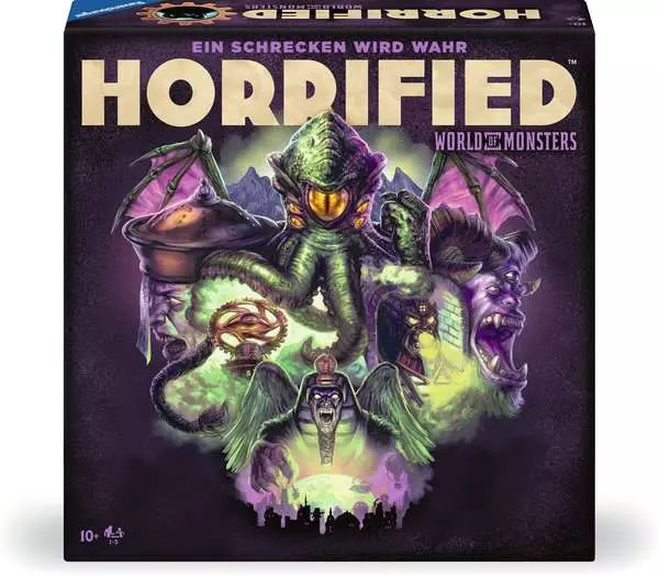 Horrified: World of Monsters - Spiel ab 10 Jahren