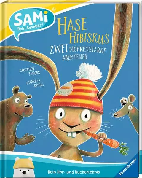 SAMi – dein Lesebär - Hase Hibiskus - Zwei möhrenstarke Abenteuer