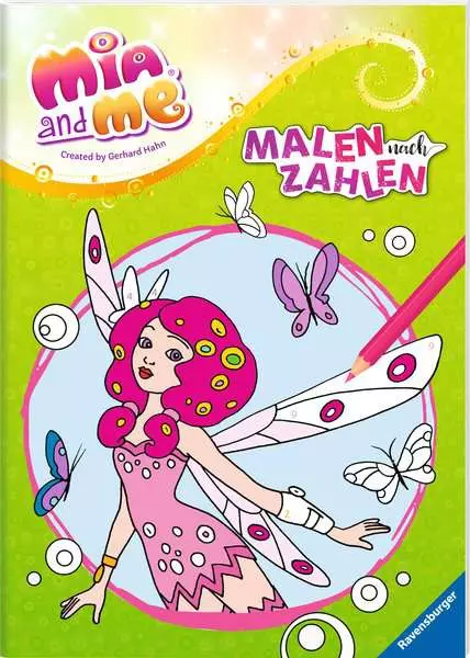 Mia and me - Malen nach Zahlen ab 5