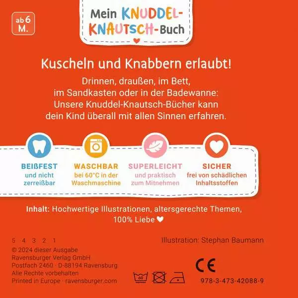Mein Knuddel-Knautsch-Buch - Mein erstes Autobuch