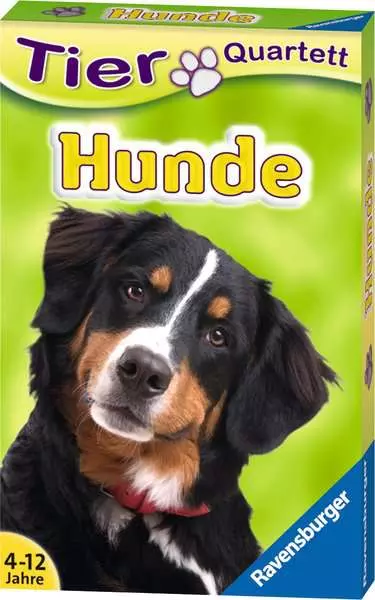 Tierquartett Hunde - Kartenspiel ab 4 Jahren