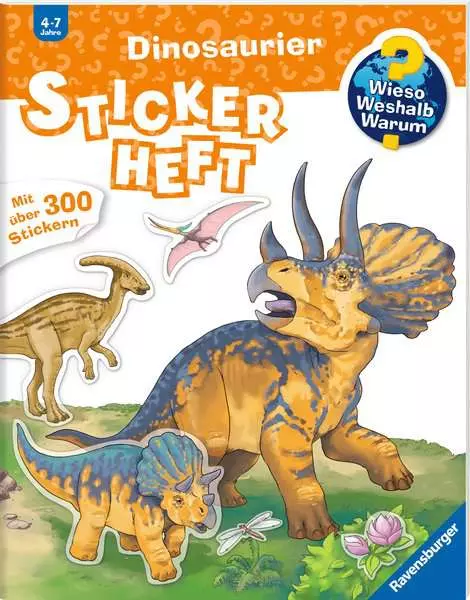 Ravensburger Wieso? Weshalb? Warum? Stickerheft - Dinosaurier