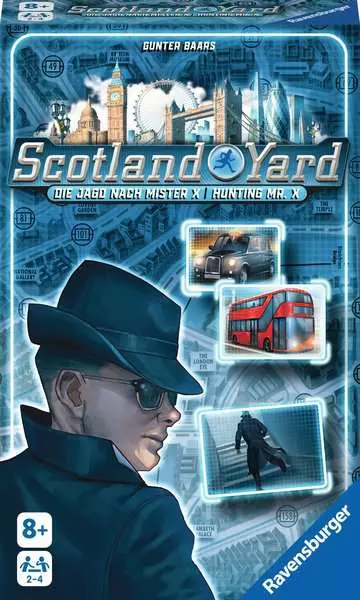 Scotland Yard - Reisespiel ab 8 Jahren