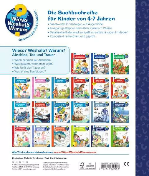 Ravensburger Wieso? Weshalb? Warum? Band 42 - Abschied. Tod und Trauer