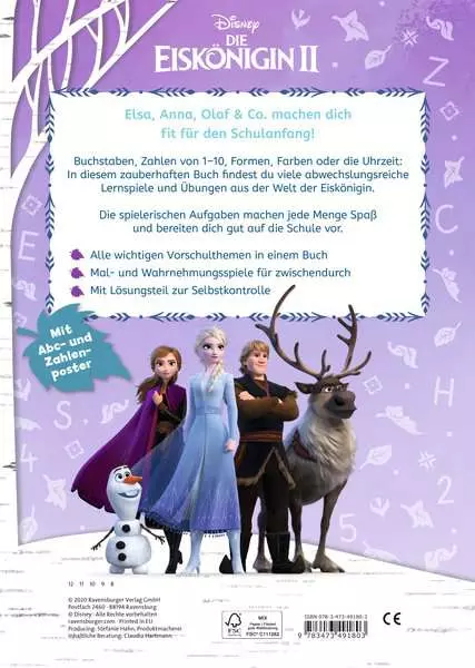 Disney Die Eiskönigin 2 - Das große Vorschulbuch