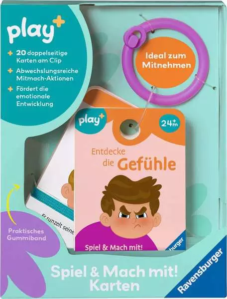 Ravensburger Spiel & Mach mit! Karten: Entdecke die Gefühle