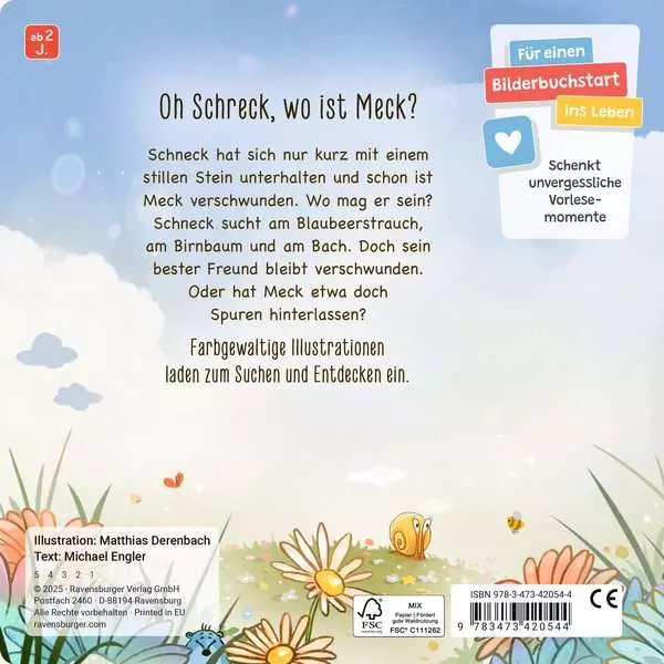 Meck und Schneck. Meck ist weg!