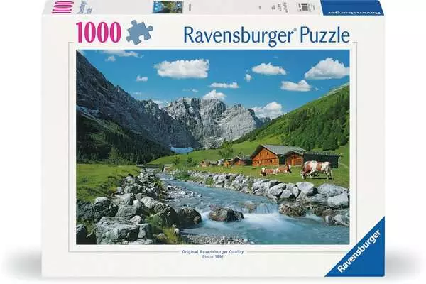 Puzzle 1000 Teile - Karwendelgebirge. Österreich