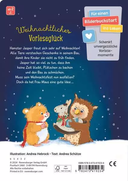 Ein Hamster im Weihnachtsglück
