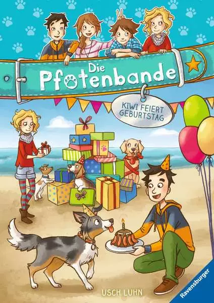 Die Pfotenbande. Band 3 - Kiwi feiert Geburtstag