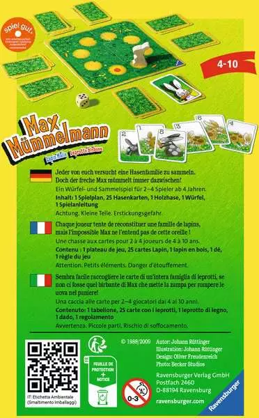 Max Mümmelmann - Reisespiel ab 4 Jahren