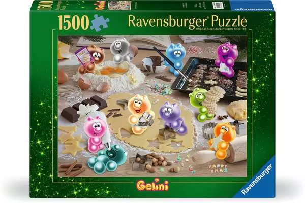Puzzle 1500 Teile - Gelinis Weihnachtsbäckerei