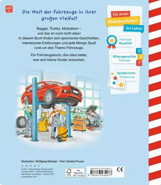 Bagger Traktor. Müllabfuhr!
