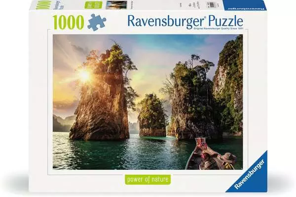 Puzzle 1000 Teile - Drei Felsen in Cheow. Thailand