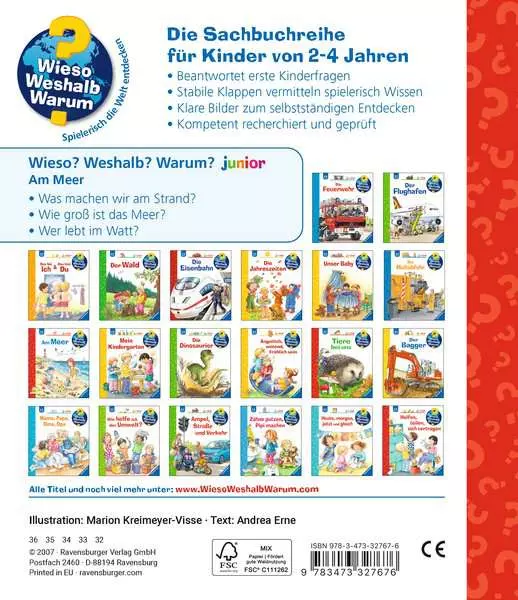 Ravensburger Wieso? Weshalb? Warum? junior. Band 17 - Am Meer
