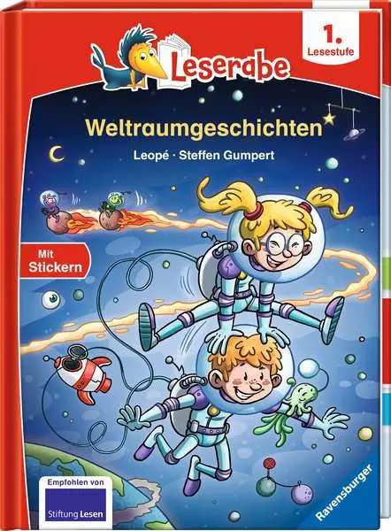 Leserabe 1. Lesestufe - Weltraumgeschichten