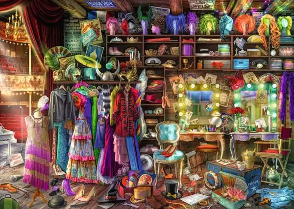 Puzzle 1000 Teile - Amiee Stewart Backstage