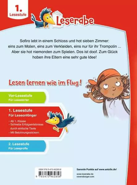 Leserabe 1. Lesestufe - Safiras Prinzessinnen-Schloss