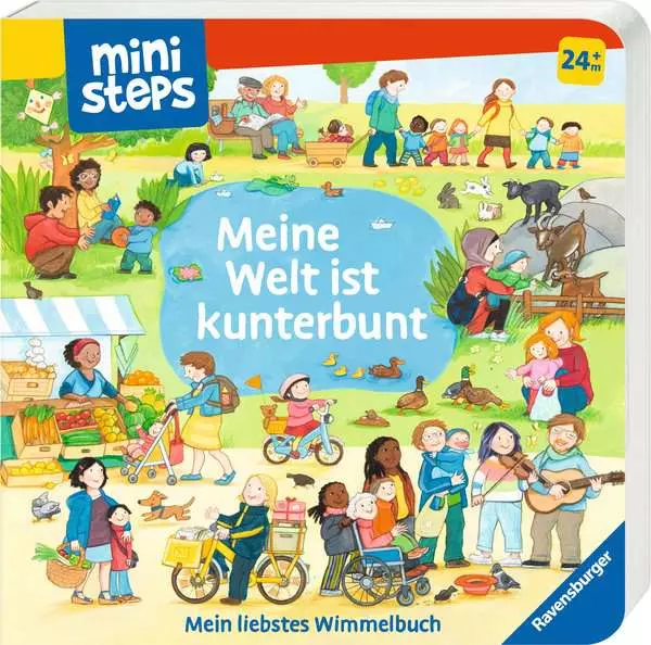 ministeps Meine Welt ist kunterbunt - ab 24 Monate