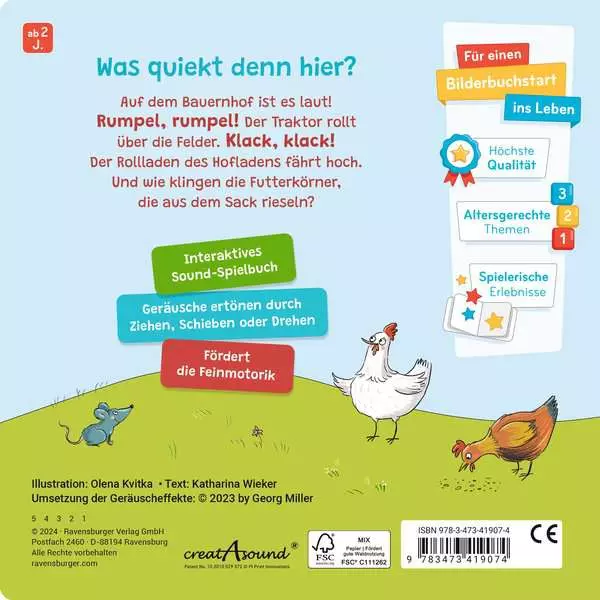 Spielen hören. staunen - Bauernhof