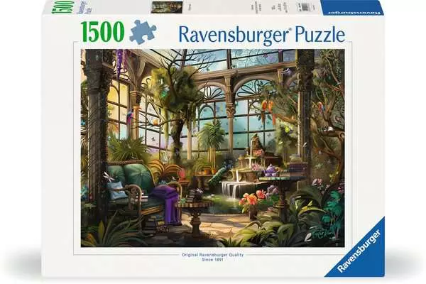 Puzzle 1500 Teile - Das grüne Haus
