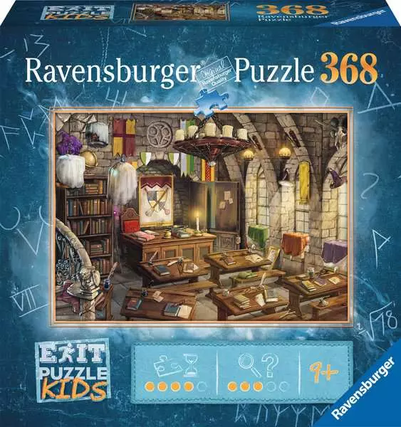 Kinderpuzzle ab 9 Jahren - EXIT Puzzle Kids In der Zauberschule - 368 Teile