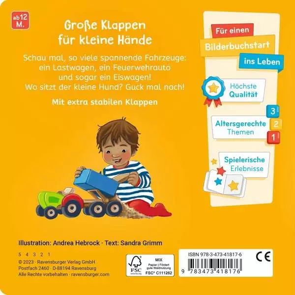 Was siehst du? Klapp auf. klapp zu! Meine Fahrzeuge