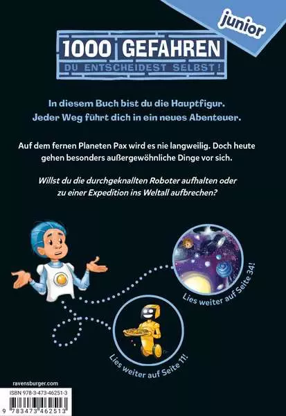 1000 Gefahren junior - Abenteuer auf Planet Pax