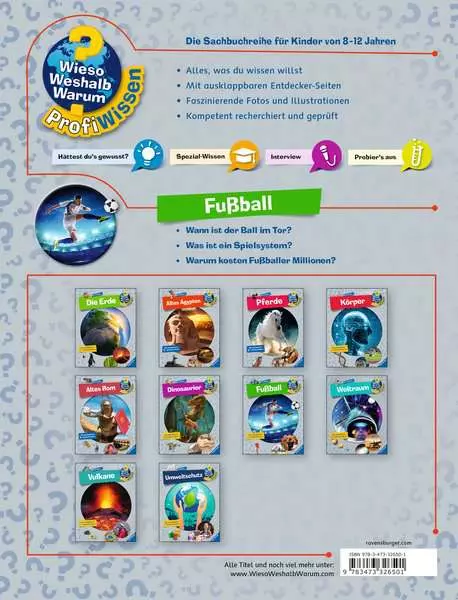 Ravensburger Wieso? Weshalb? Warum? ProfiWissen. Band 15 - Fußball