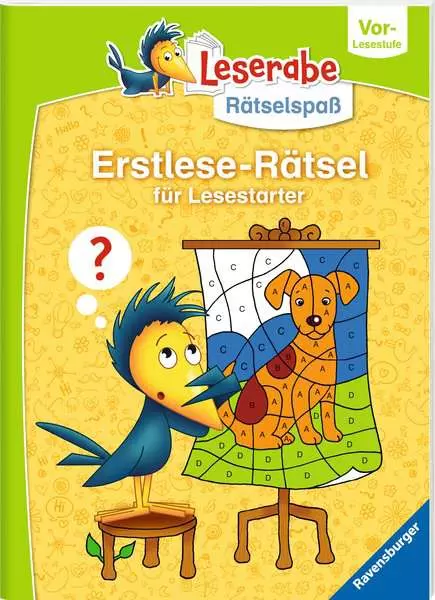 Leserabe Rätselspaß - Erstlese-Rätsel für Lesestarter (Vor-Lesestufe)