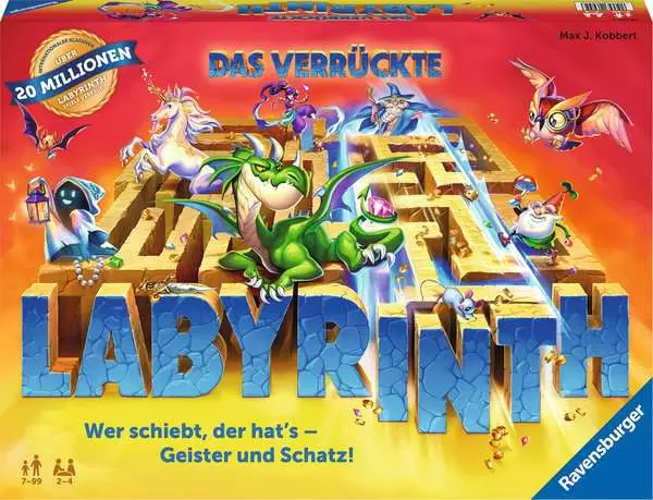 Das verrückte Labyrinth - Spiel ab 7 Jahren