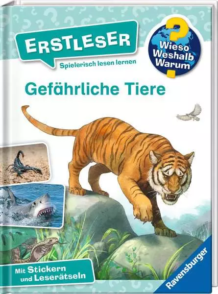Ravensburger Wieso? Weshalb? Warum? Erstleser. Band 16 - Gefährliche Tiere