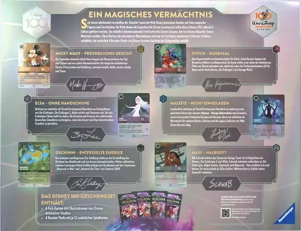 Disney Lorcana: Aufstieg der Flutgestalten - D100 Geschenk-Set (Deutsch)