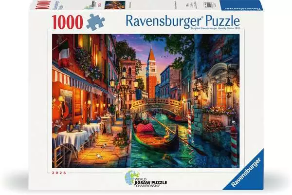 Puzzle 1000 Teile - Kanalrundfahrt in Venedig
