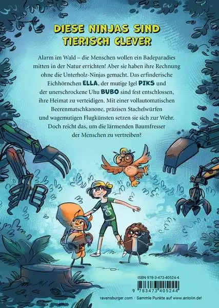 Unterholz-Ninjas. Band 1 - Das Abenteuer beginnt