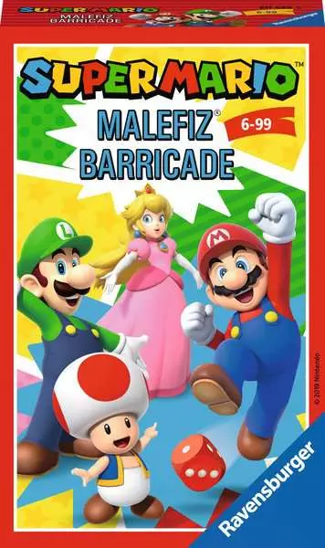 Super Mario™! Malefiz® - Reisespiel ab 6 Jahren