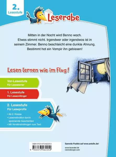 Leserabe 2 Lesestufe - Hilfe. ich bin ein Vampir!