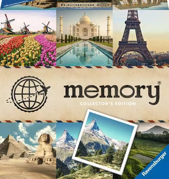 Collector's memory® Schönste Reiseziele - Spiel ab 6 Jahren