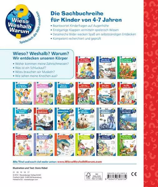 Ravensburger Wieso? Weshalb? Warum?. Band 1 - Wir entdecken unseren Körper