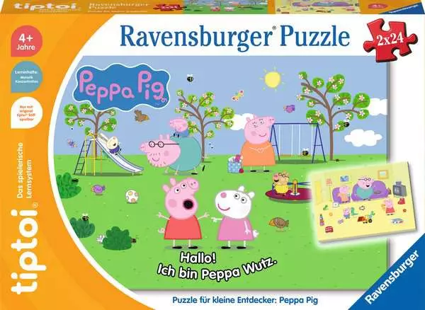 Kinderpuzzle ab 4 Jahren - Puzzle für kleine Entdecker: Peppa Pig - 24 Teile