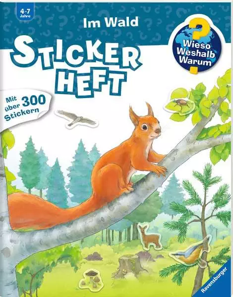 Ravensburger Wieso? Weshalb? Warum? Stickerheft - Im Wald