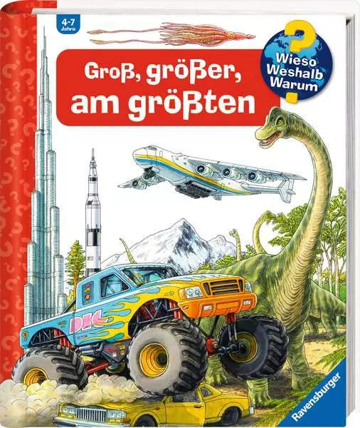 Ravensburger Wieso? Weshalb? Warum? Sonderband - Groß größer. am größten (Riesenbuch)